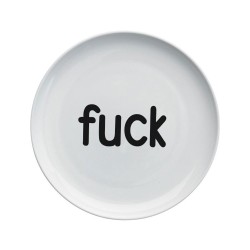 Assiette céramique - Imprimé Cabinet curiosité - Tête de mort floral