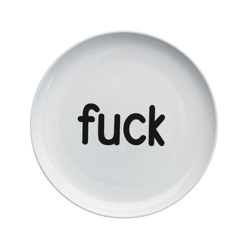 Assiette céramique - Imprimé Cabinet curiosité - Tête de mort floral