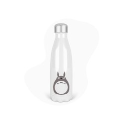 Bouteille gourde isotherme acier inox - Blanc - 350 ml - imprimé illustration Manga anime