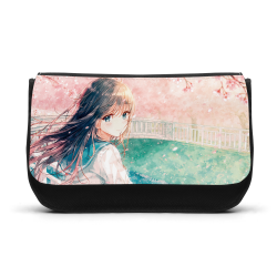 Trousse à Crayons - Rentrée scolaire école - imprimé Manga anime girl