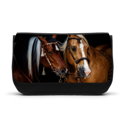 Trousse à Crayons - Rentrée scolaire école - imprimé Cheval