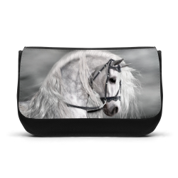 Trousse à Crayons - Rentrée scolaire école - imprimé Cheval