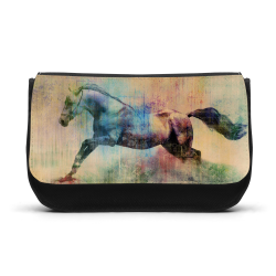 Trousse à Crayons - Rentrée scolaire école - imprimé Cheval