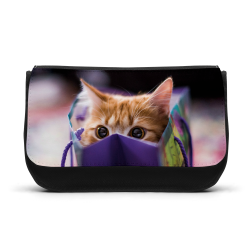 Trousse à Crayons - Rentrée scolaire école - imprimé chat