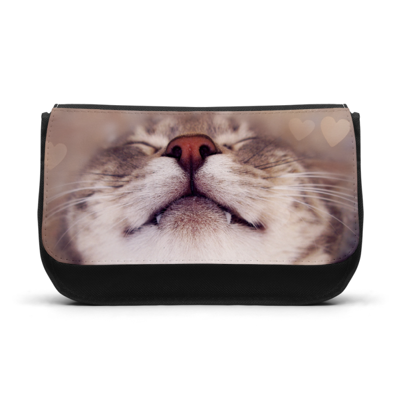 Trousse à Crayons - Rentrée scolaire école - imprimé chat