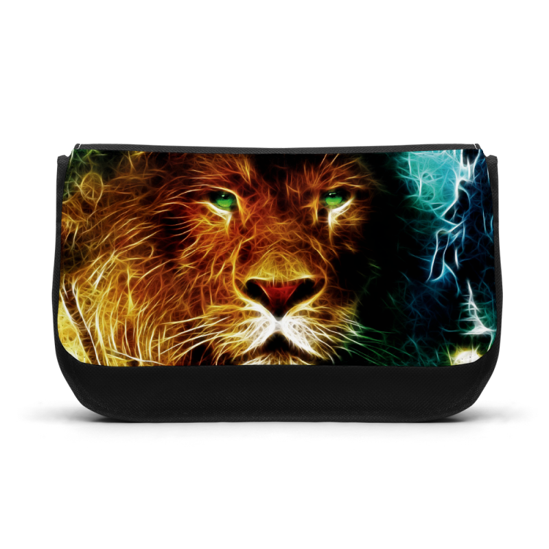 Trousse à Crayons - Rentrée scolaire école - imprimé Lion