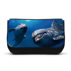 Trousse à Crayons - Rentrée scolaire école - imprimé Dauphin