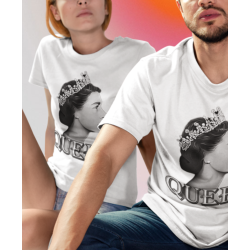 T-Shirt imprimé - Célébrité reine d'Angleterre - illustration Queen elizabeth