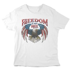 Aigle freedom T-Shirt imprimé - Rock vintage - illustration Aigle Freedom