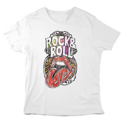 Aigle freedom T-Shirt imprimé - Rock vintage - illustration langue Rock & roll