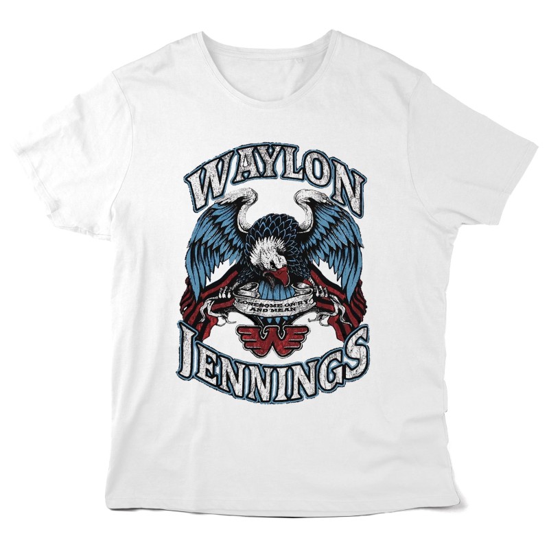 Aigle freedom T-Shirt imprimé - Rock vintage - illustration aigle waylon