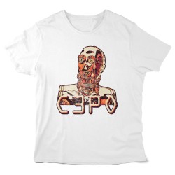Aigle freedom T-Shirt imprimé - Film vintage - illustration C3PO