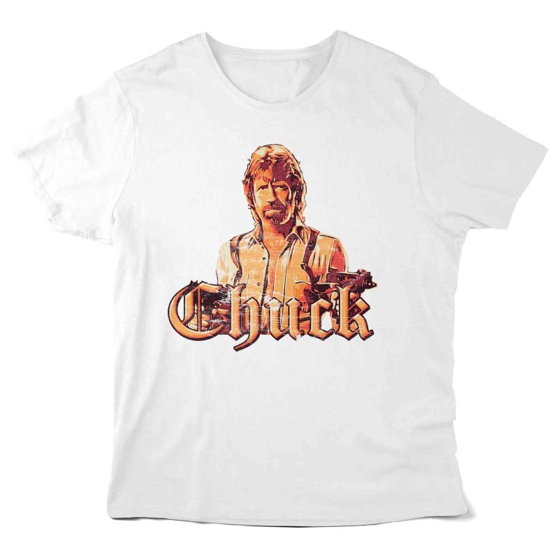 Aigle freedom T-Shirt imprimé - Célébrité - illustration Chuck norris