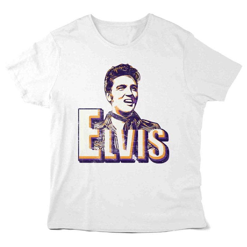 Aigle freedom T-Shirt imprimé - Célébrité - illustration Elvis