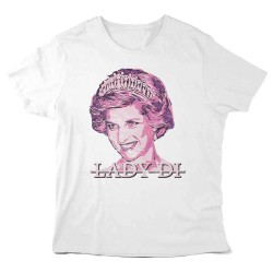 T-Shirt imprimé - Cinéma - illustration Célébrité - illustration Lady diana