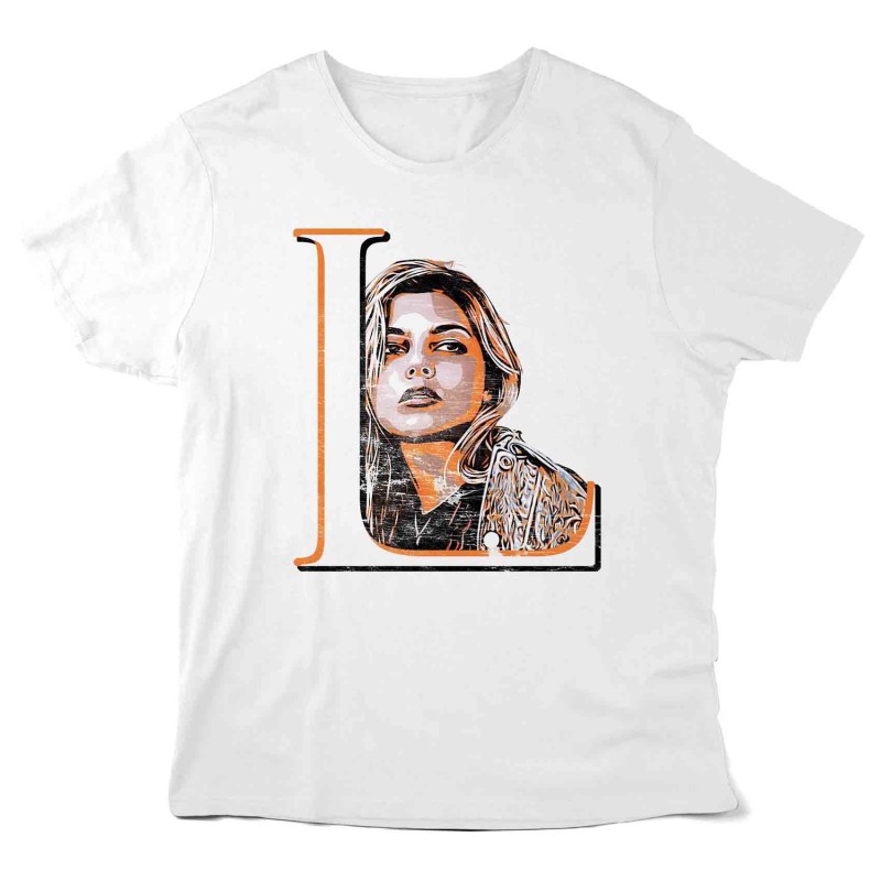 T-Shirt imprimé - Cinéma - illustration Célébrité - illustration Louane