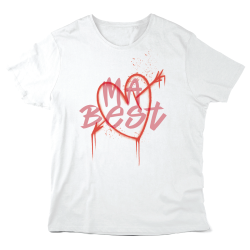 T-Shirt imprimé à message - Cadeau amitié - Ma best