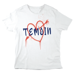 T-Shirt imprimé à message - Cadeau mariage - Témoin