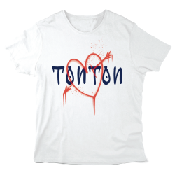 T-Shirt imprimé à message - Cadeau famille oncle - Tonton