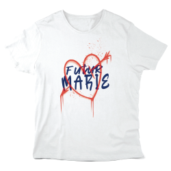 T-Shirt imprimé à message - Cadeau Mariage EVJG - Futur marié