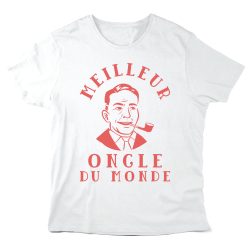 T-Shirt imprimé à message - Cadeau Famille - Meilleur oncle du monde