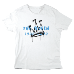 T-Shirt imprimé à message - Cadeau souvenir célébrité - Reine Elisabeth 2