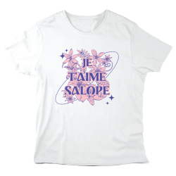 T-Shirt imprimé à message - Cadeau Saint Valentin - je t'aime salope