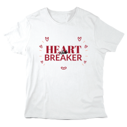 T-Shirt imprimé à message - Heart breaker