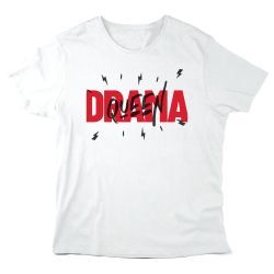 T-Shirt imprimé à message - Cadeau - Drama queen