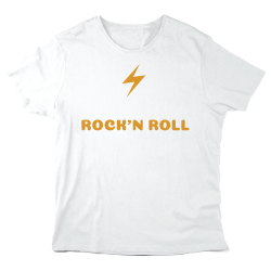 T-Shirt imprimé à message - Illustration - Rock'n'roll
