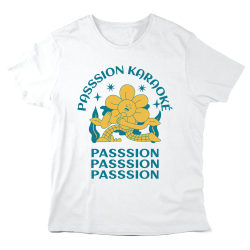 T-Shirt imprimé à message - Cadeau illustration - Je peux pas j'ai karaoké