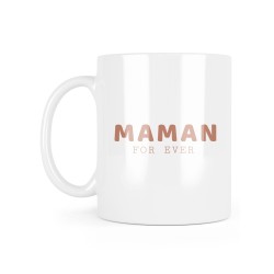 Mug céramique à message - Cadeau Fête des mères - Maman for ever