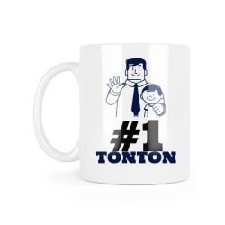 Mug céramique à message - Cadeau Famille - Tonton n°1