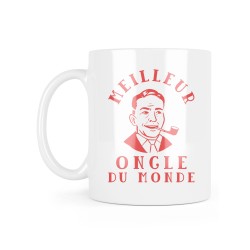 Mug céramique à message - Cadeau Famille - Meilleur oncle du monde
