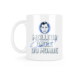 Mug céramique à message - Cadeau Famille - Meilleur oncle du monde