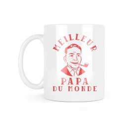Mug céramique à message - Cadeau Fête des pères - Meilleur papa du monde