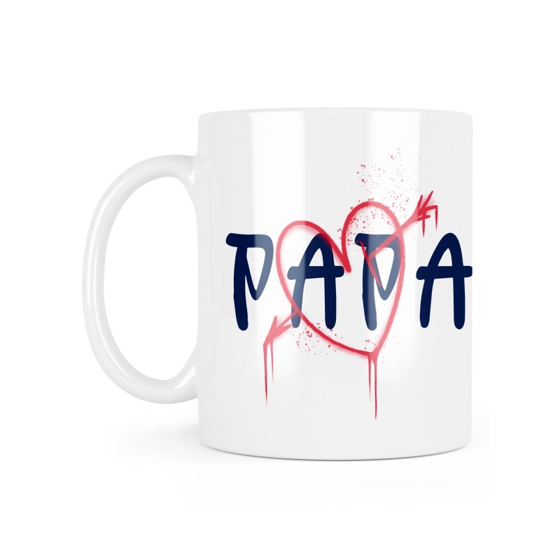 Mug céramique à message - Cadeau Fête des pères - Papa