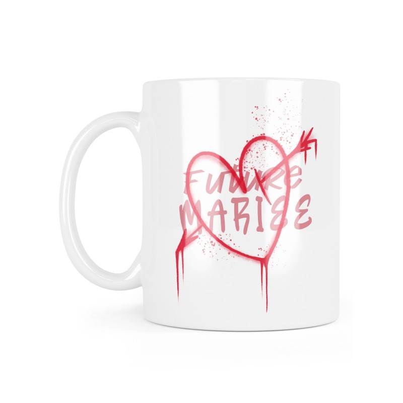 Mug céramique à message - Cadeau Mariage - Future mariée