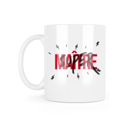 Mug céramique à message - Cadeau fin année scolaire - Super maître