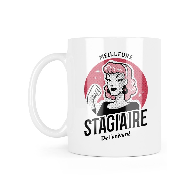 Mug céramique à message - Cadeau Métiers - Meilleure Stagiaire de l'univers