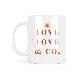 Mug céramique à message - Cadeau Saint Valentin - Love & co