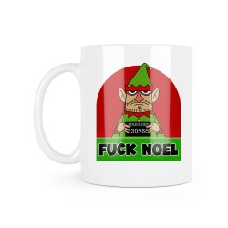 Mug céramique à message - Cadeau humour - Fuck noël