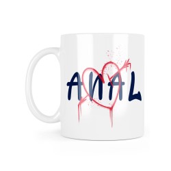 Mug céramique à message - Cadeau humour vulgaire - Anal