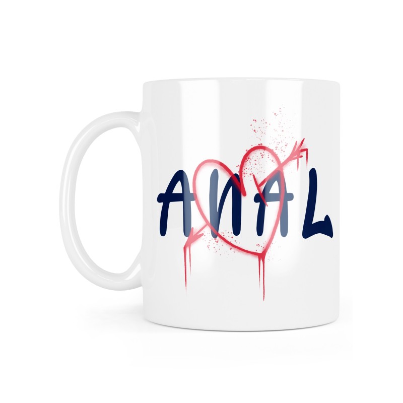 Mug céramique à message - Cadeau humour vulgaire - Anal