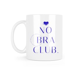 Mug céramique à message - Cadeau girl power - No bra club