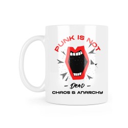 Mug céramique à message - Cadeau - Punk is not dead