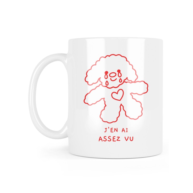 Mug céramique à message - Cadeau Humour - J'en ai assez vu