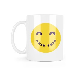 Mug céramique à message - Cadeau - Smiley Acid trip