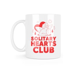 Mug céramique à message - Cadeau amour - Solitary hearts club