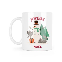Mug céramique à message - Cadeau Noël - Joyeux noël
